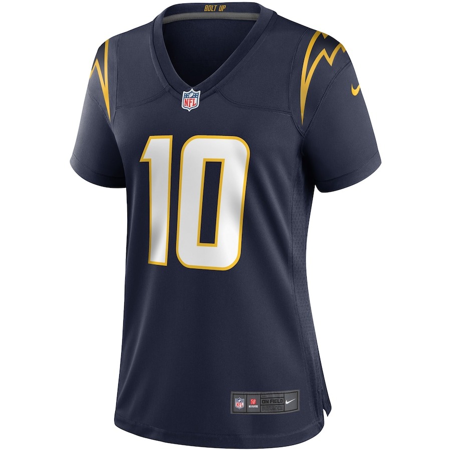 Women's Los Angeles Chargers Justin Herbert Nike Navy Alternate Game Jersey - ujerseystore