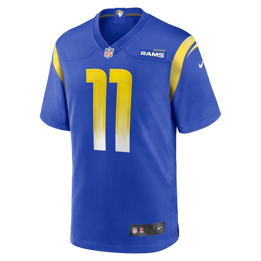 Men's Los Angeles Rams Jimmy Garoppolo Nike  Royal  Game Jersey - ujerseystore