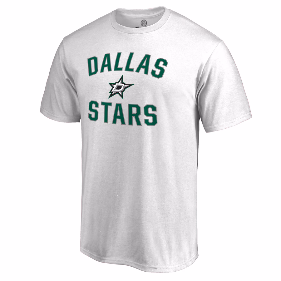 Men's Dallas Stars Victory Arch White T-Shirt - ujerseystore
