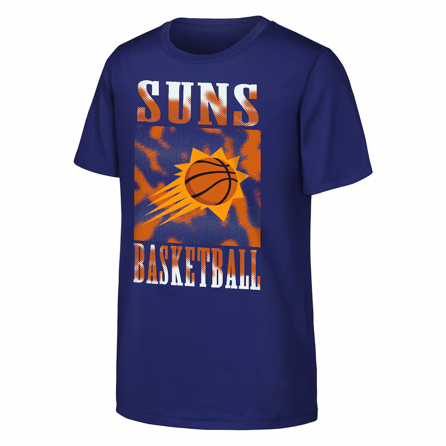 Youth Phoenix Suns  Purple Garage Hero T-Shirt - ujerseystore