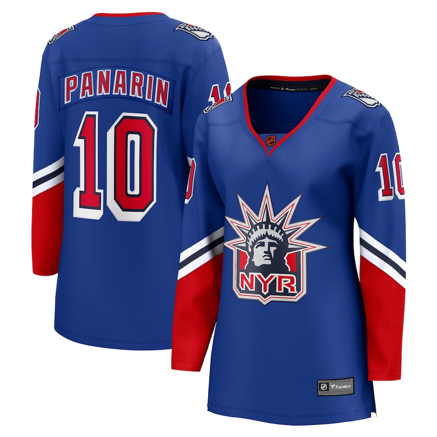 Women's New York Rangers Artemi Panarin Fanatics Royal Special Edition 2.0 Breakaway Player Jersey - ujerseystore