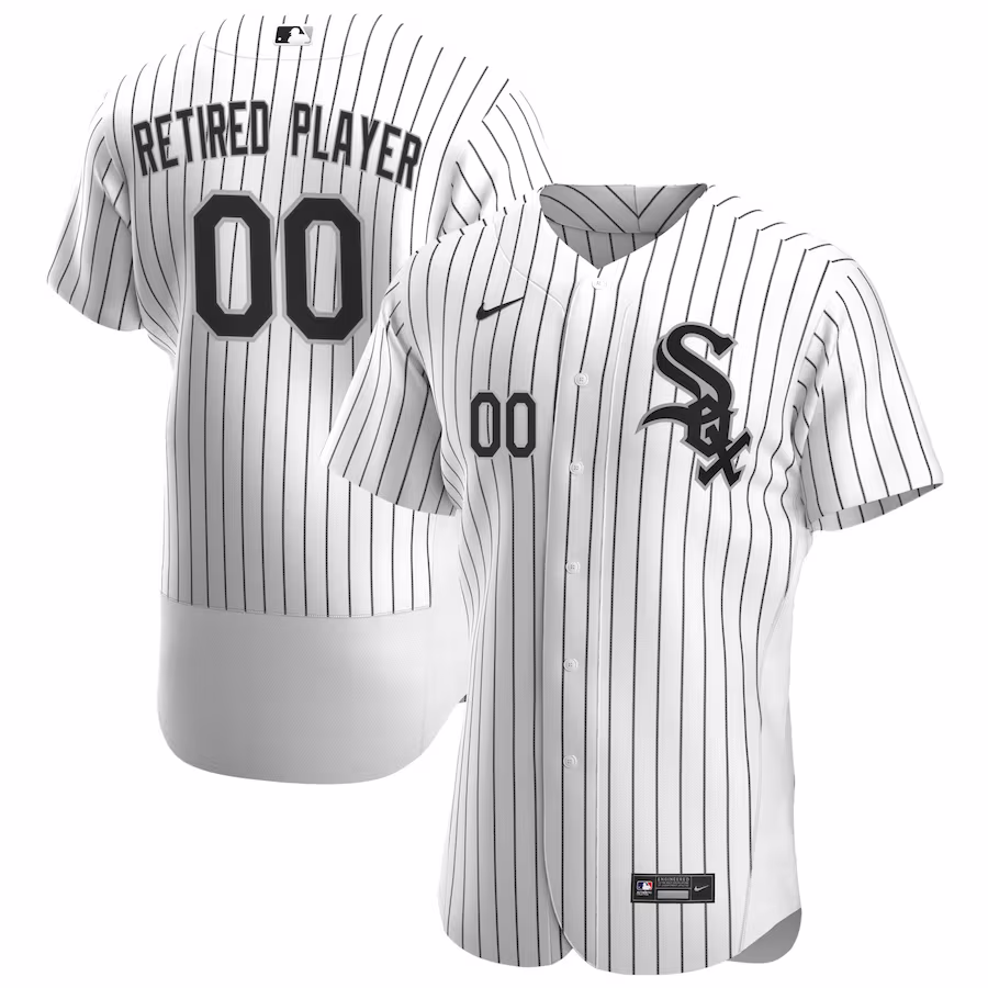 Men's Chicago White Sox Nike White Home Pick-A-Player Retired Roster Authentic Jersey - ujerseystore