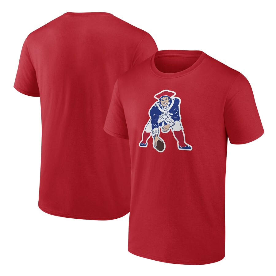 Men's New England Patriots Fanatics Red Primary Logo T-Shirt - ujerseystore