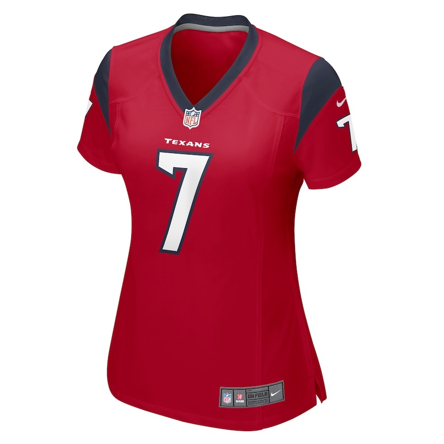 Women's Houston Texans C.J. Stroud Nike Red Game Jersey - ujerseystore