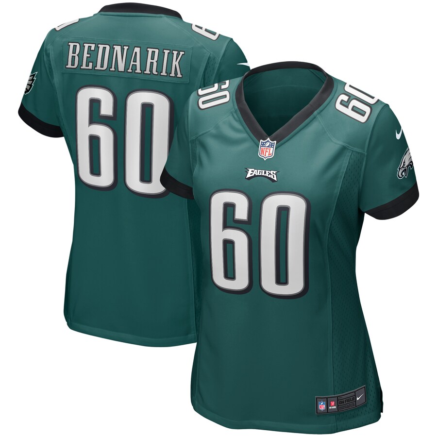 Women's Philadelphia Eagles Chuck Bednarik Nike Midnight Green Game Retired Player Jersey - ujerseystore