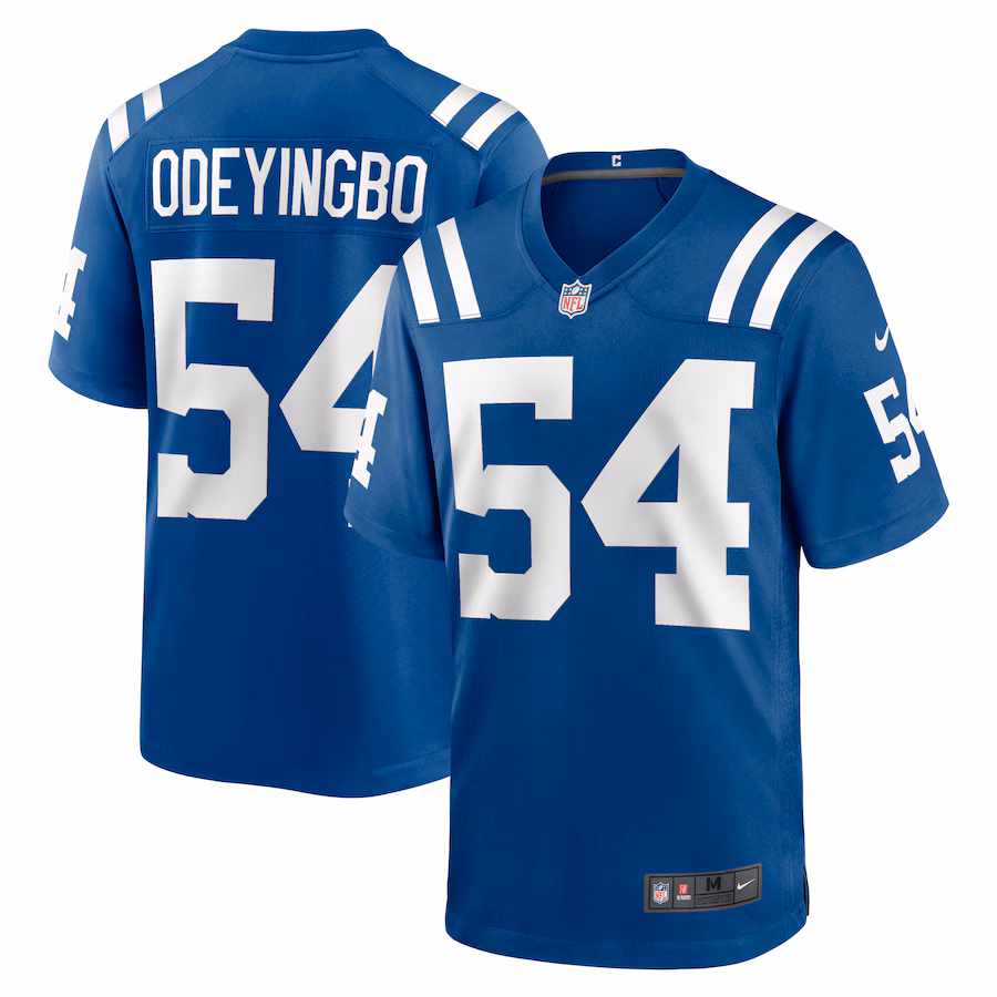 Men's Indianapolis Colts Dayo Odeyingbo Nike Royal Game Jersey - ujerseystore
