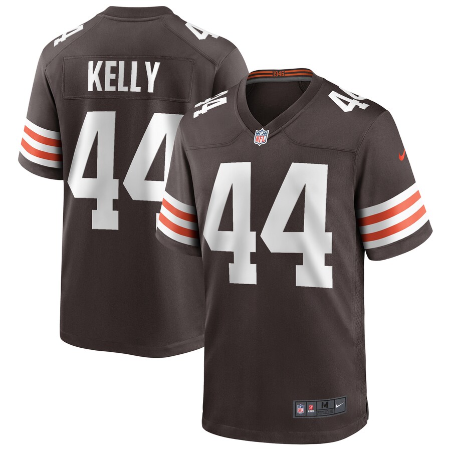 Men's Cleveland Browns Leroy Kelly Nike Brown Game Retired Player Jersey - ujerseystore