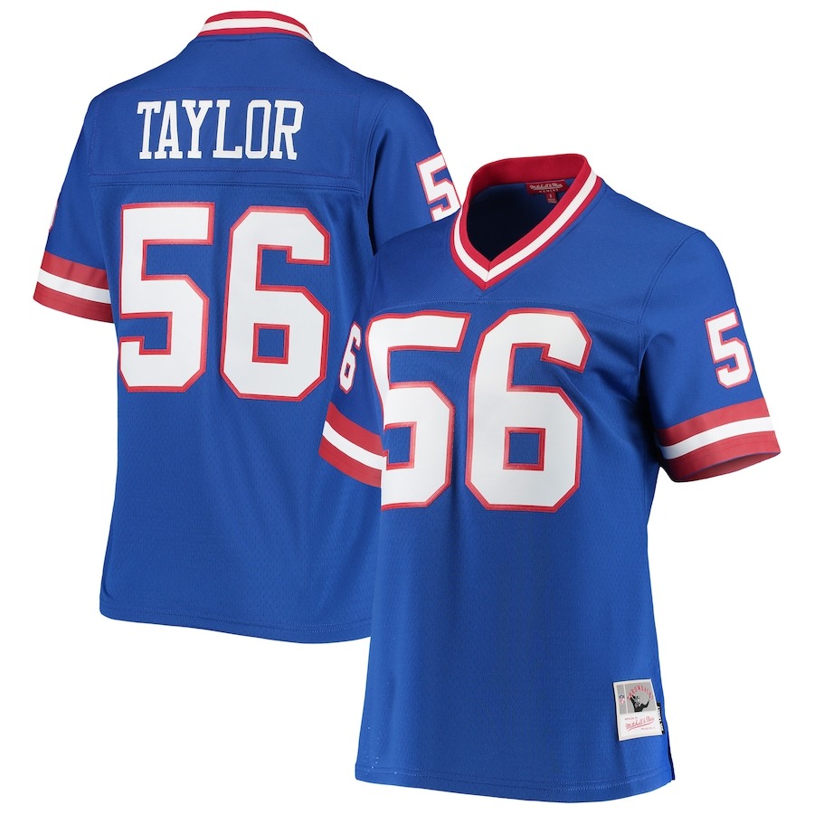 Women's New York Giants Lawrence Taylor Mitchell & Ness Royal 1986 Legacy Replica Jersey - ujerseystore