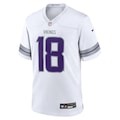 Youth Minnesota Vikings Justin Jefferson Nike White Alternate Game Player Jersey - ujerseystore