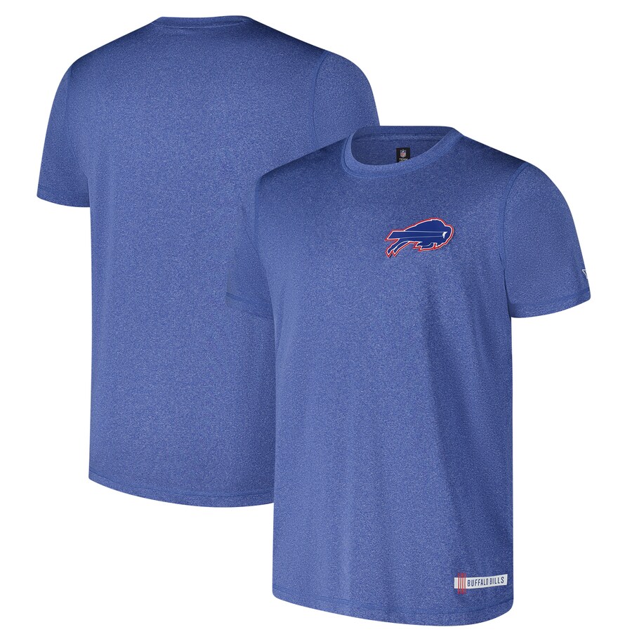Men's Buffalo Bills New Era Heather Royal 2024 NFL Training Camp T-Shirt - ujerseystore
