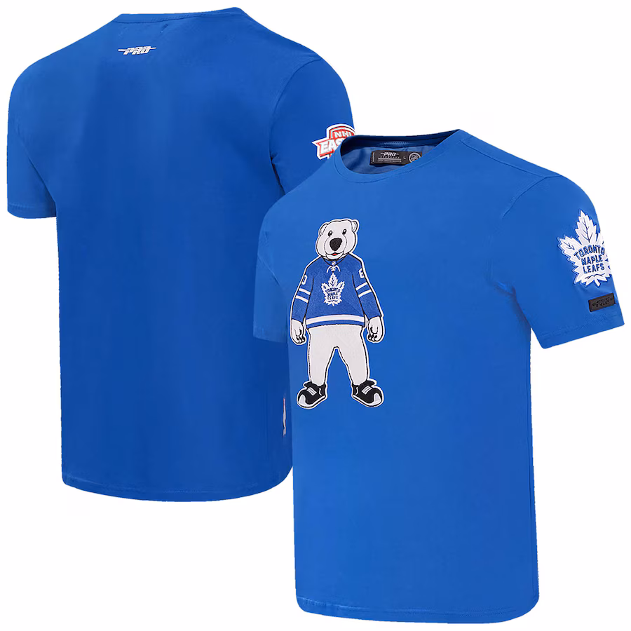 Men's Toronto Maple Leafs Pro Standard Blue Mascot T-Shirt - ujerseystore