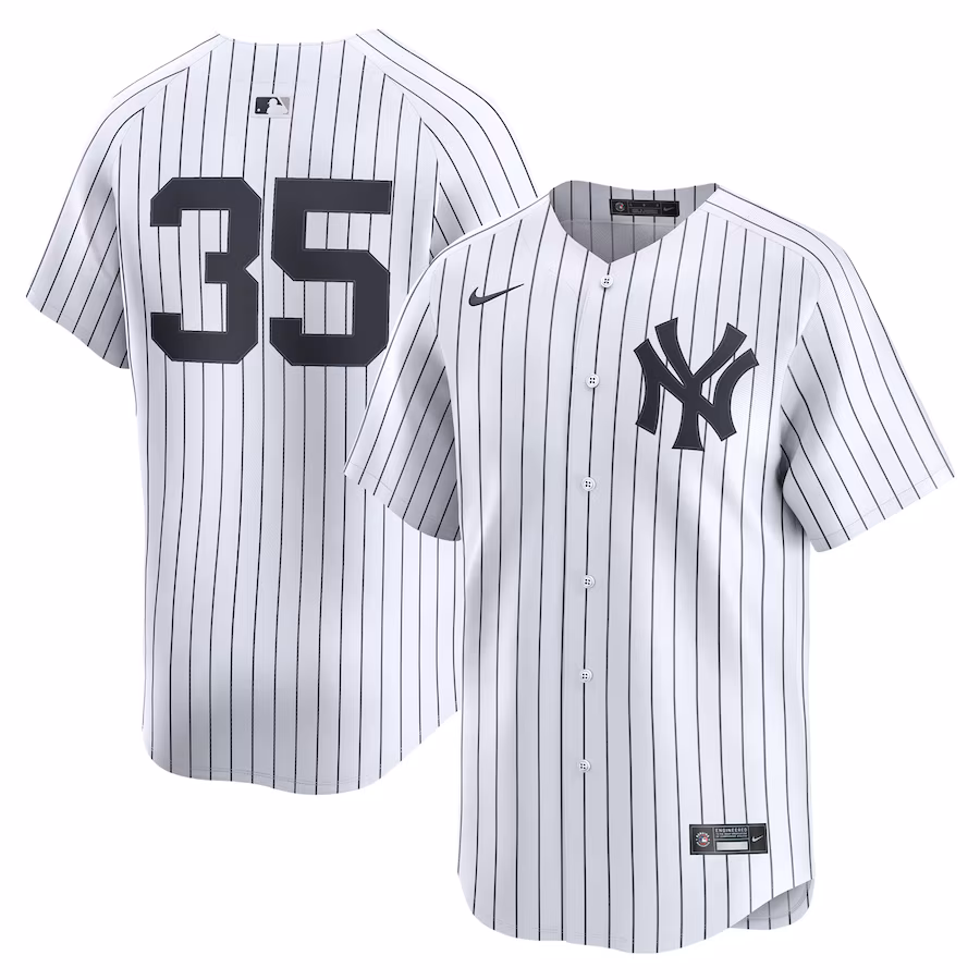 Men's New York Yankees Cody Bellinger Nike White Home Limited Player Jersey - ujerseystore