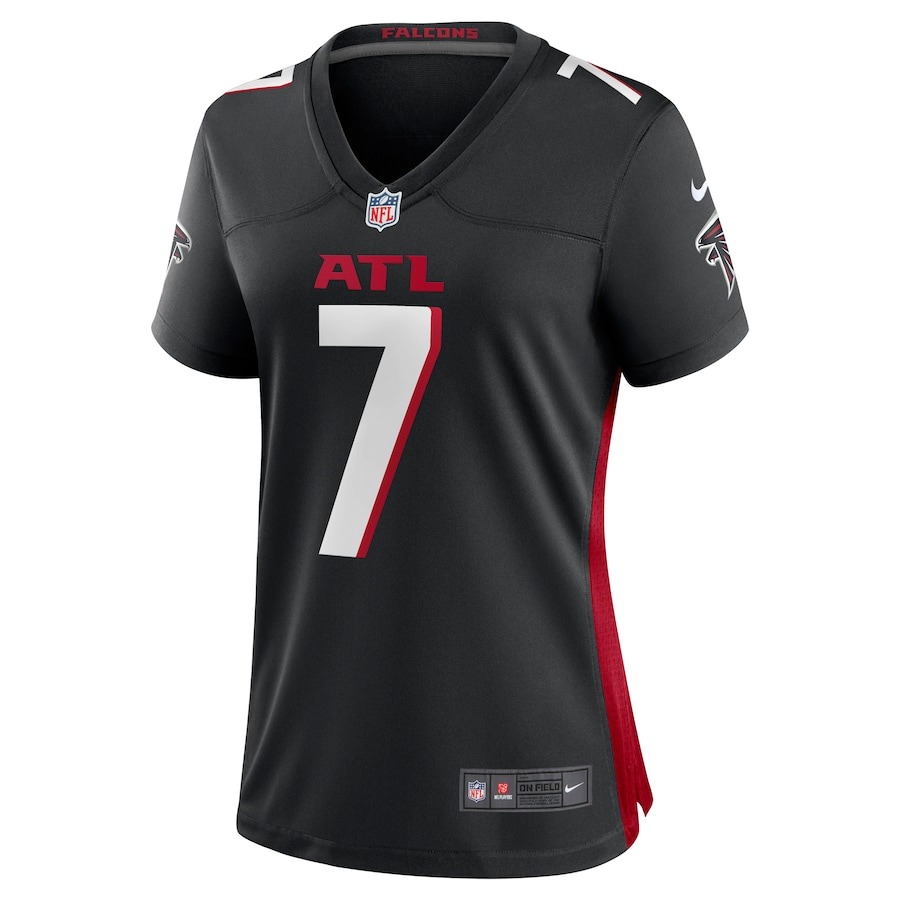 Women's Atlanta Falcons Bijan Robinson Nike Black Player Jersey - ujerseystore
