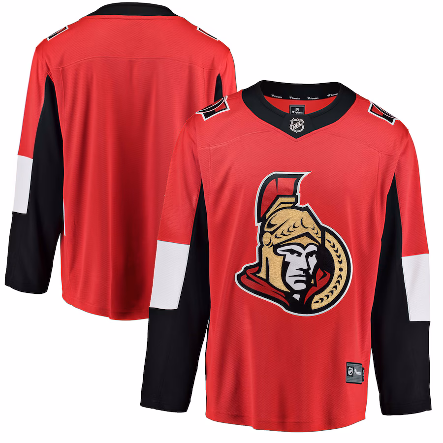 Youth Ottawa Senators Fanatics Red Breakaway Home Jersey - ujerseystore