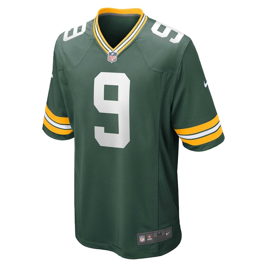 Men's Green Bay Packers Christian Watson Nike Green Game Jersey - ujerseystore