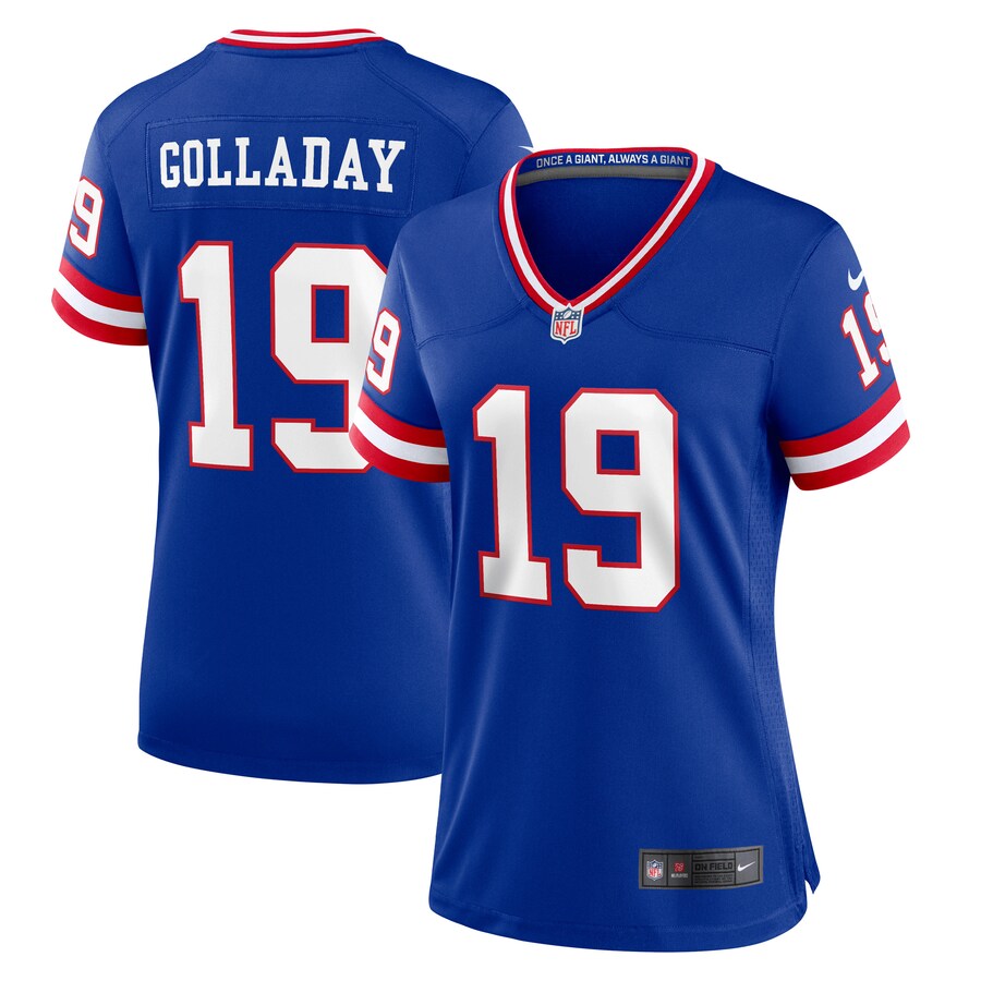 Women's New York Giants Kenny Golladay Nike Royal Player Jersey - ujerseystore