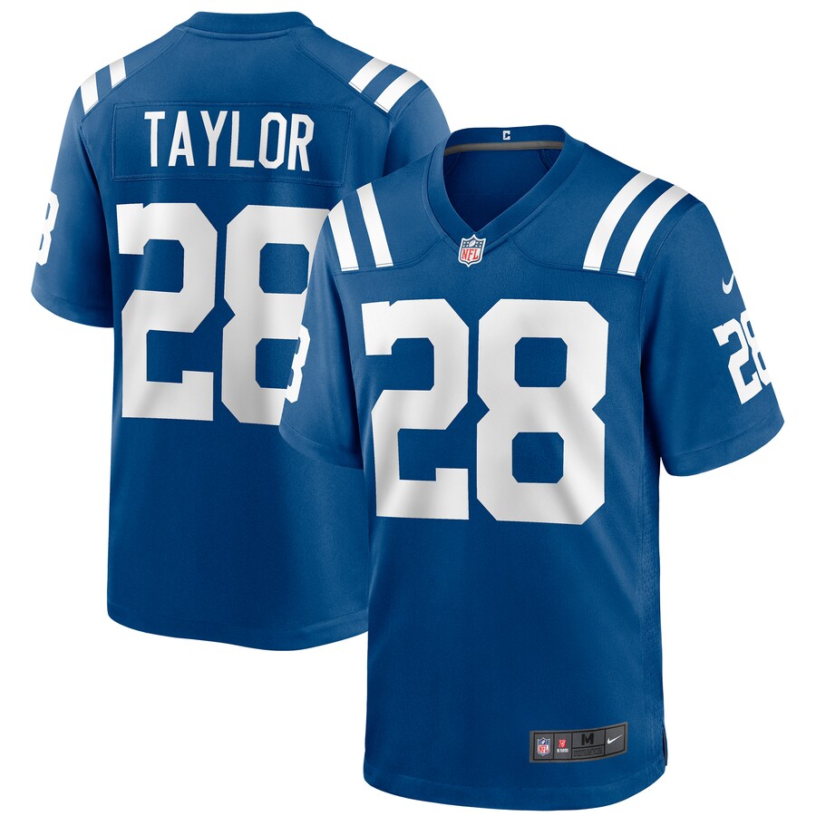Men's Indianapolis Colts Jonathan Taylor Nike Royal Player Game Jersey - ujerseystore