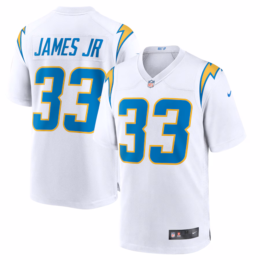 Men's Los Angeles Chargers Derwin James Nike White Game Jersey - ujerseystore