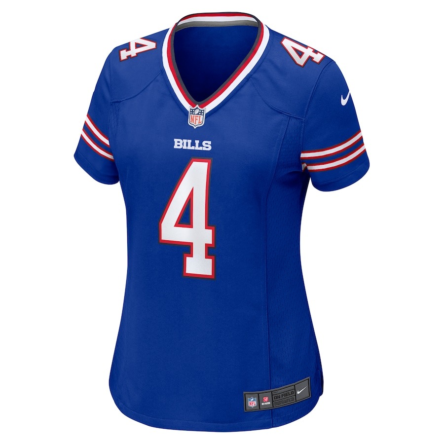 Women's Buffalo Bills James Cook Nike Royal Game Player Jersey - ujerseystore