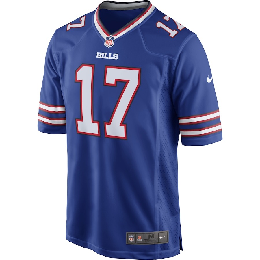 Men's Buffalo Bills Josh Allen Nike Royal Team Game Player Jersey - ujerseystore