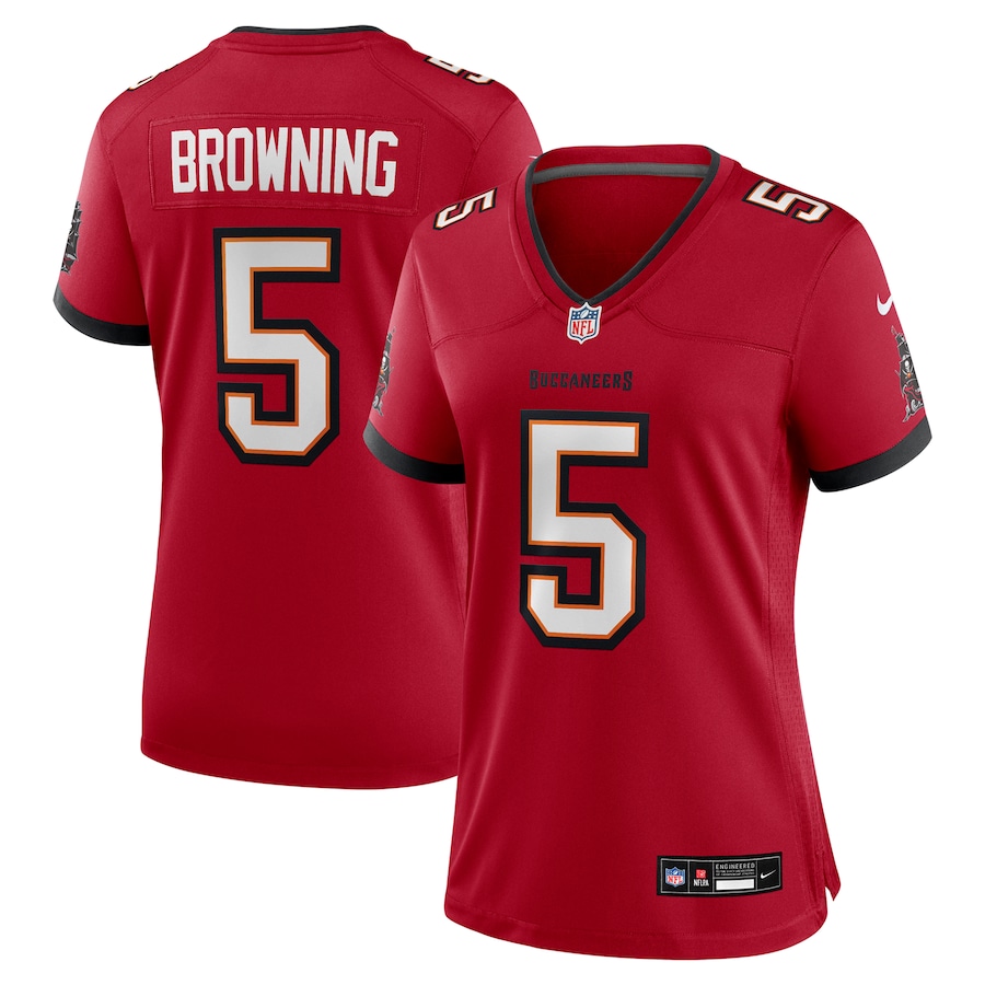 Women's Tampa Bay Buccaneers Jack Browning Nike Red Game Jersey - ujerseystore
