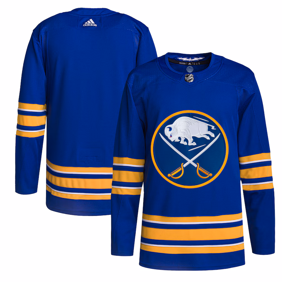 Men's Buffalo Sabres adidas Royal Home Authentic Jersey - ujerseystore