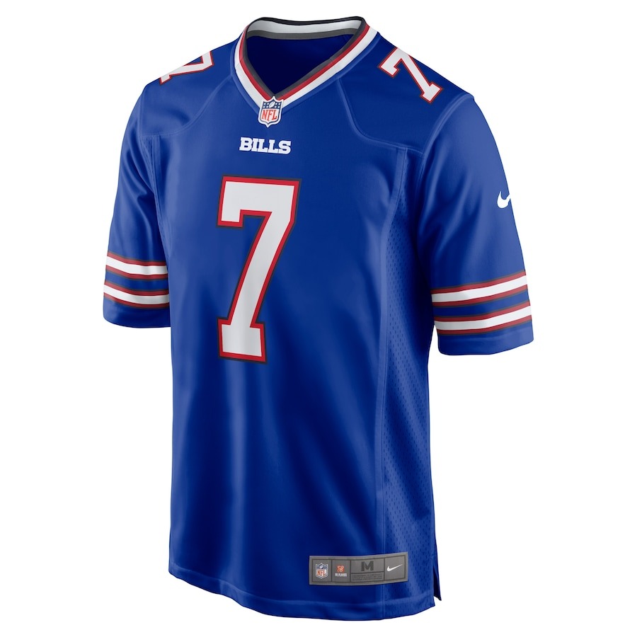 Men's Buffalo Bills Taron Johnson Nike Royal Game Jersey - ujerseystore