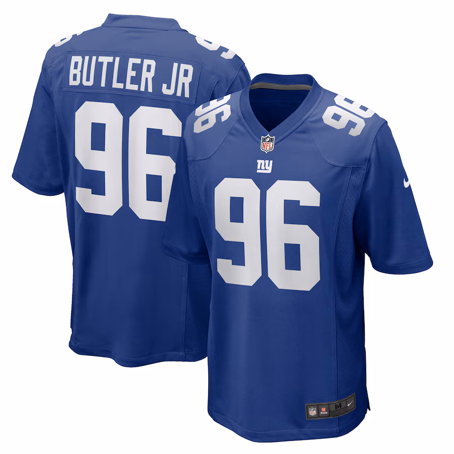 Men's New York Giants Vernon Butler Jr. Nike Royal Team Game Jersey - ujerseystore