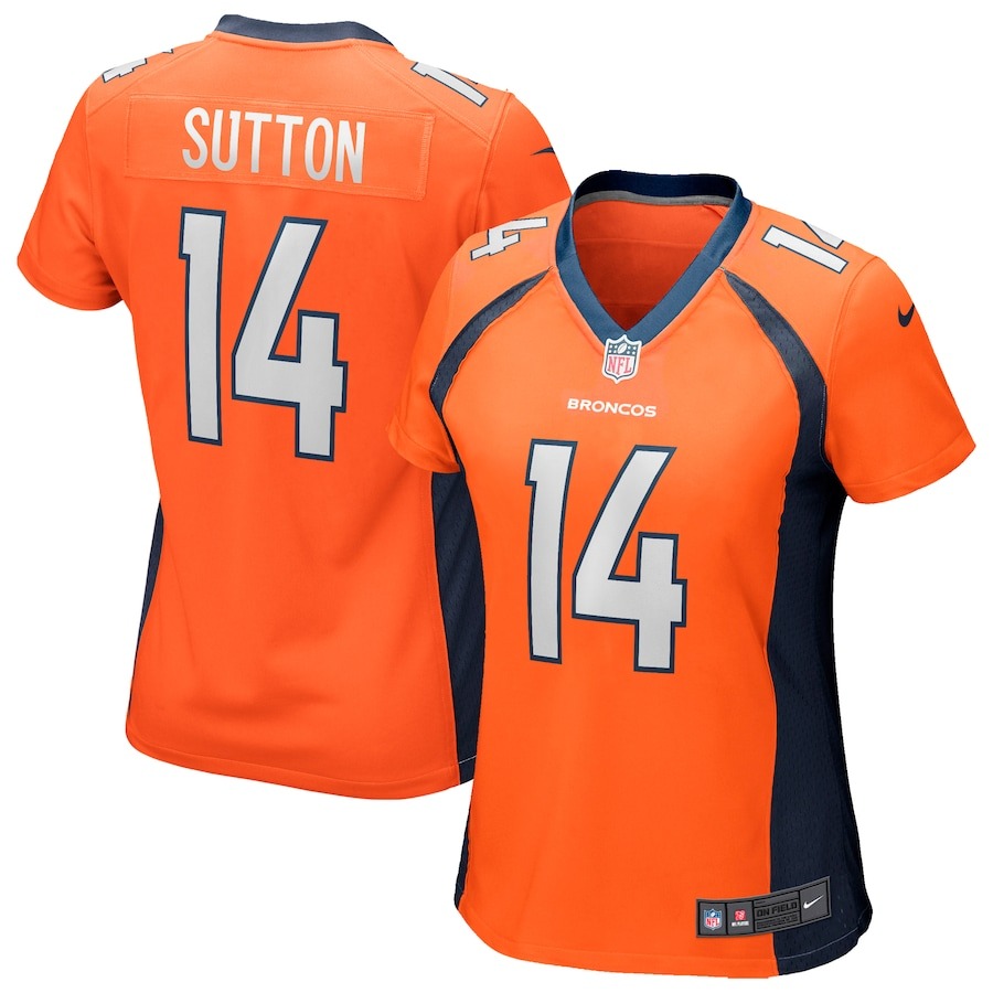 Women's Nike Courtland Sutton Orange Denver Broncos Game Jersey - ujerseystore