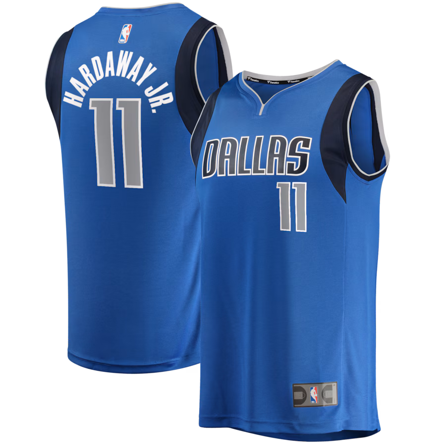 Youth Dallas Mavericks Tim Hardaway Jr. Fanatics Blue Fast Break Player Jersey - Icon Edition - ujerseystore