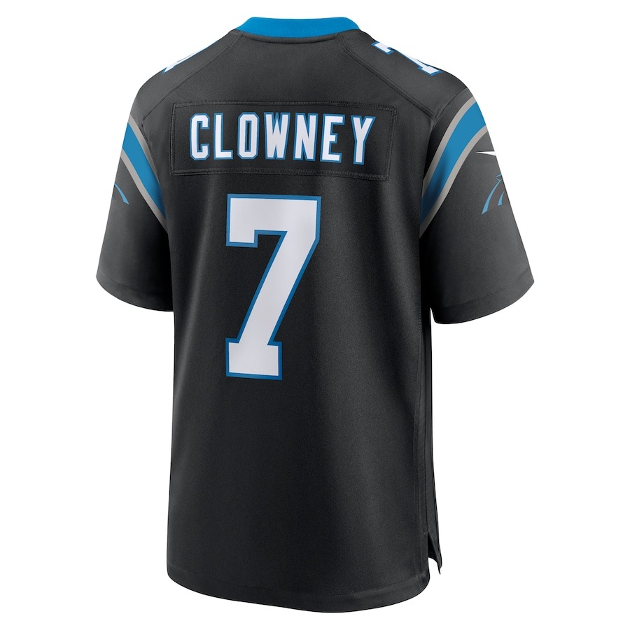 Men's Carolina Panthers Jadeveon Clowney Nike  Black  Game Jersey - ujerseystore