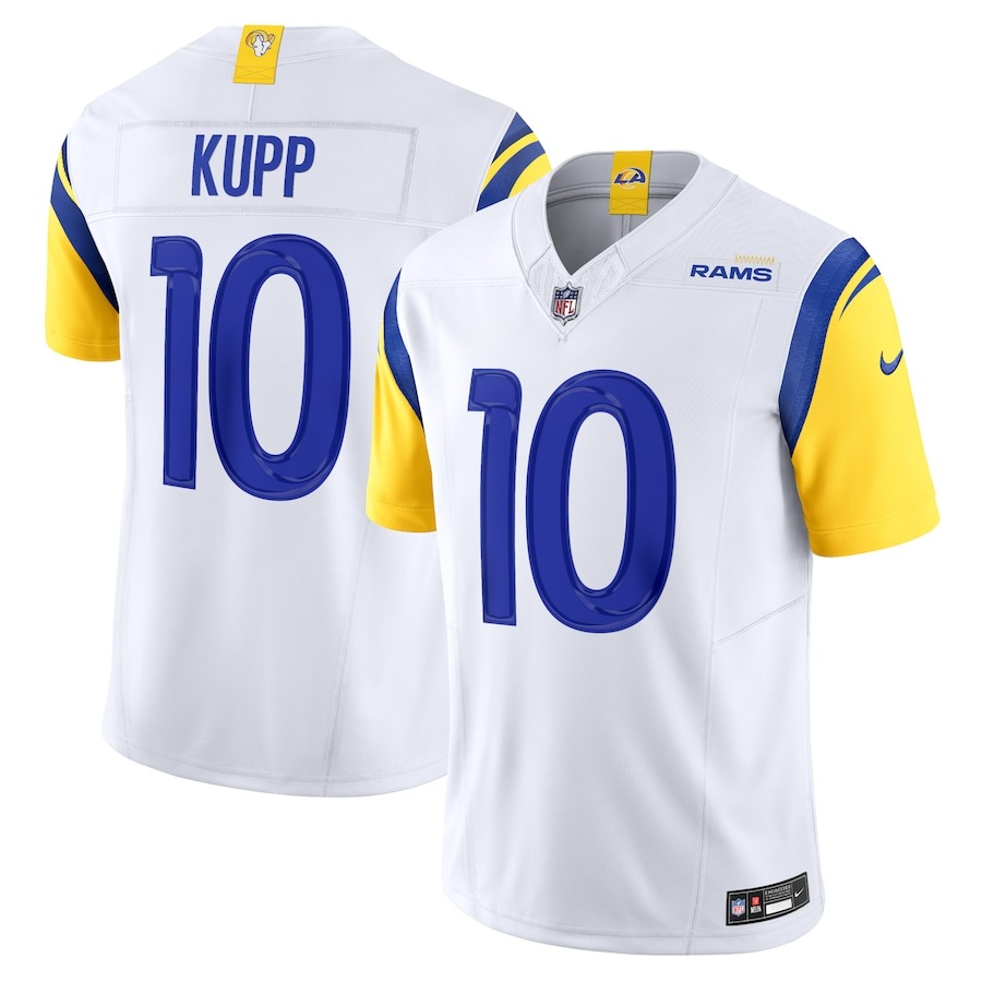 Men's Los Angeles Rams Cooper Kupp Nike White Vapor F.U.S.E. Limited Jersey - ujerseystore