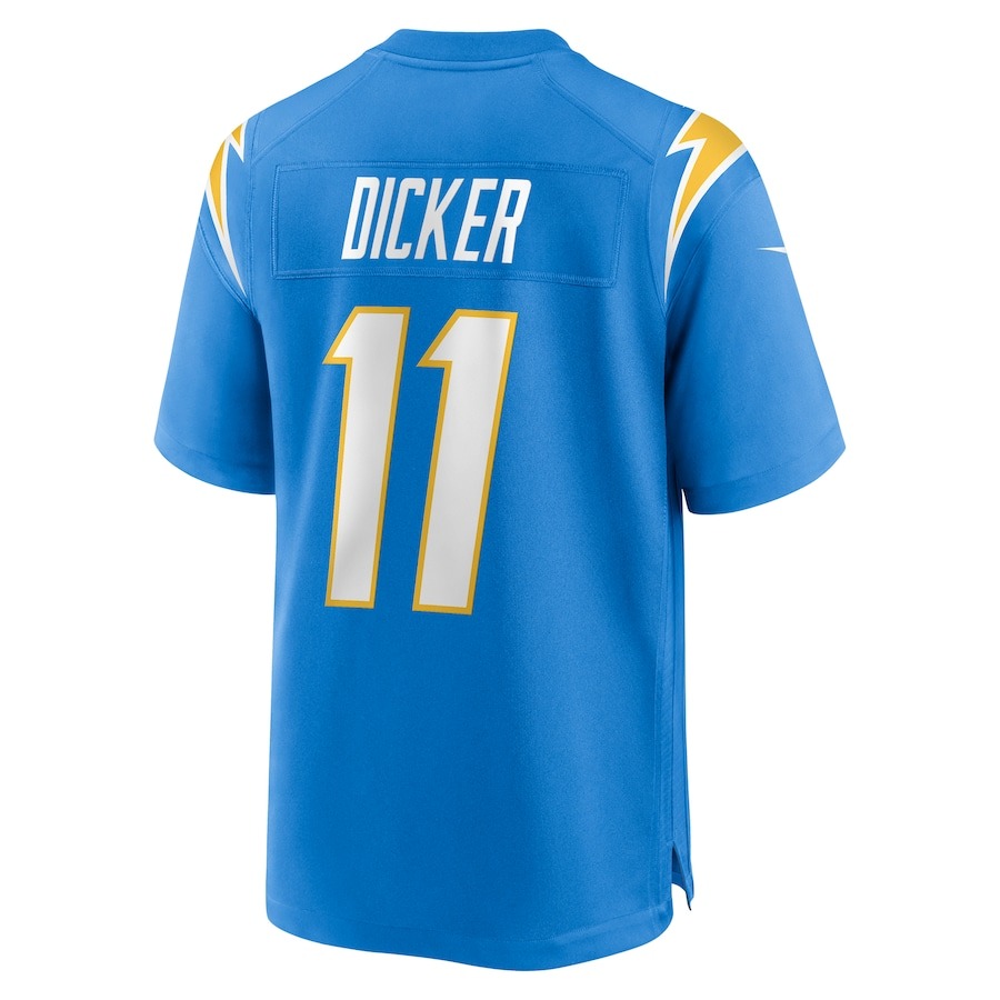 Men's Los Angeles Chargers Cameron Dicker Nike Powder Blue Game Jersey - ujerseystore