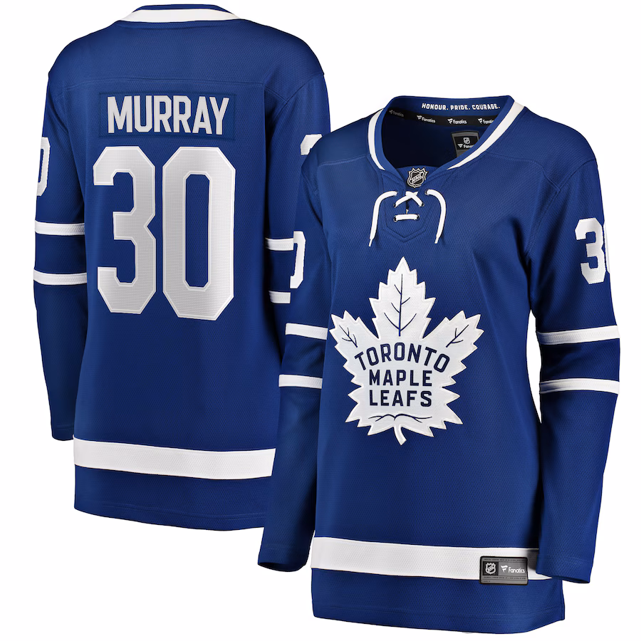 Women's Toronto Maple Leafs Matt Murray Fanatics Blue Home Breakaway Player Jersey - ujerseystore