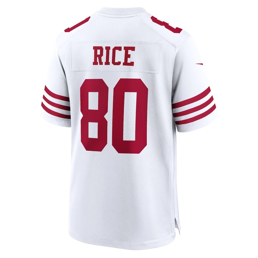 Men's San Francisco 49ers Jerry Rice Nike White Retired Player Game Jersey - ujerseystore
