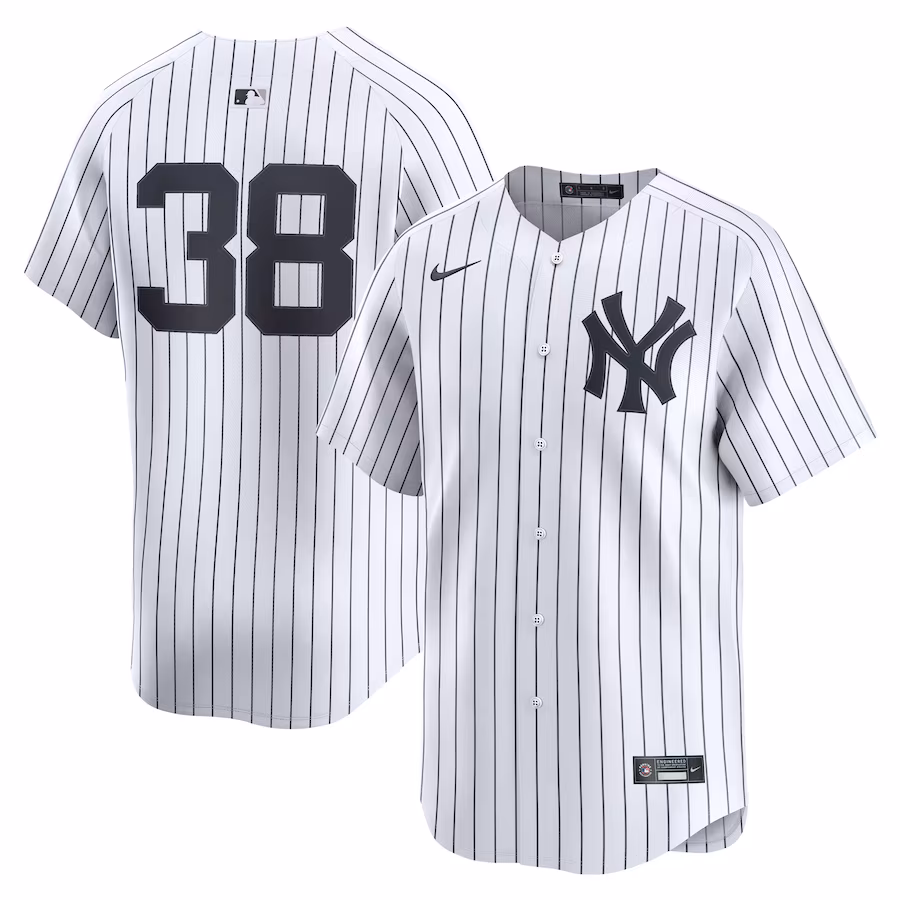 Men's New York Yankees Devin Williams Nike White Home Limited Player Jersey - ujerseystore