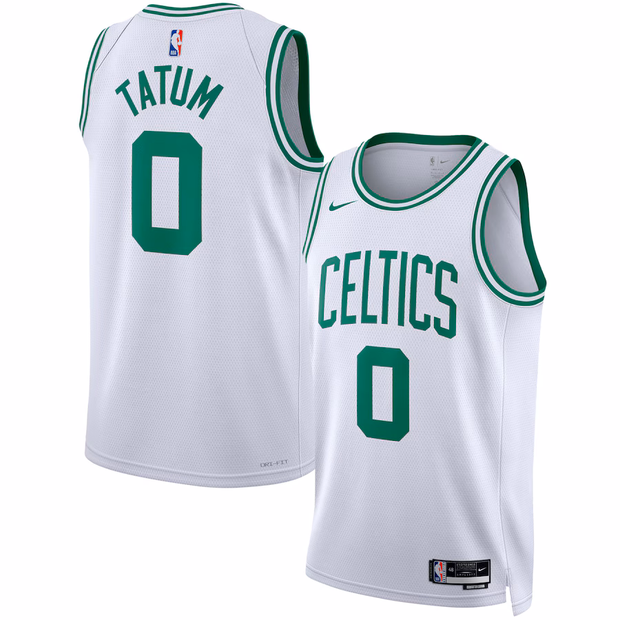 Unisex Boston Celtics Jayson Tatum Nike White Swingman Jersey - Association Edition - ujerseystore