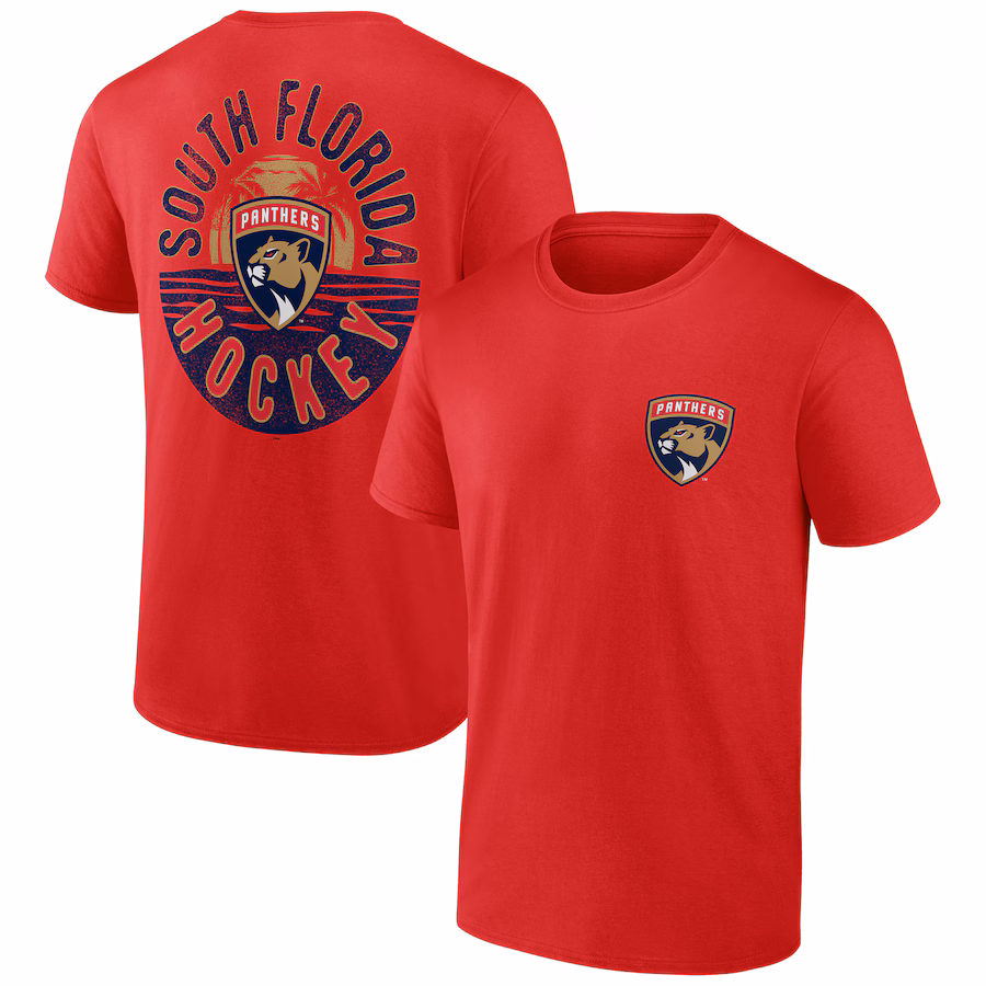 Men's Florida Panthers Red Bring It T-Shirt - ujerseystore