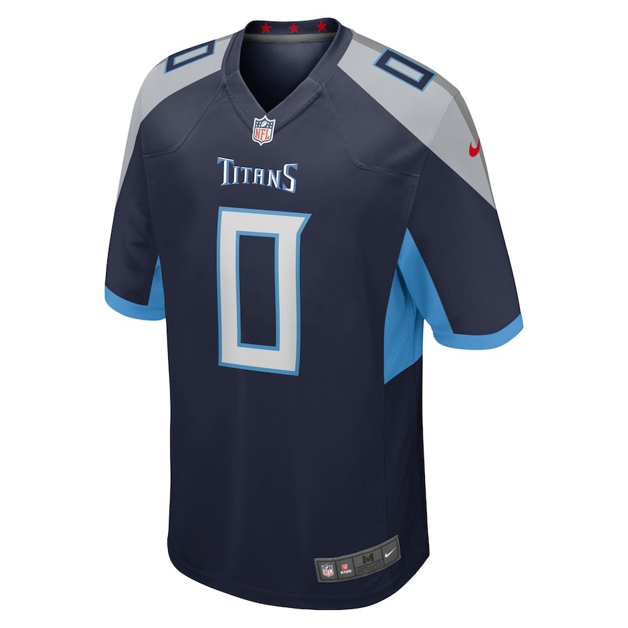 Men's Tennessee Titans Calvin Ridley Nike Navy Game Player Jersey - ujerseystore
