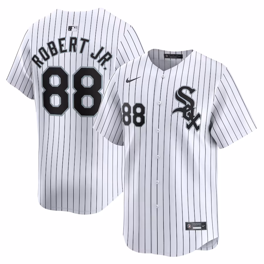 Youth Chicago White Sox Luis Robert Jr. Nike White Home Limited Jersey - ujerseystore