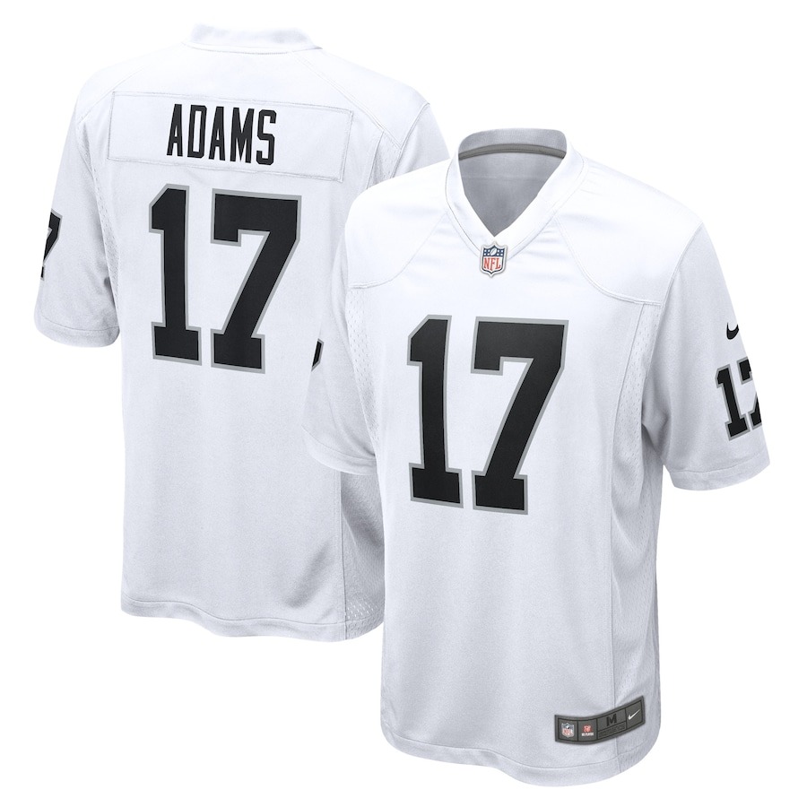Men's Las Vegas Raiders Davante Adams Nike White Game Jersey - ujerseystore