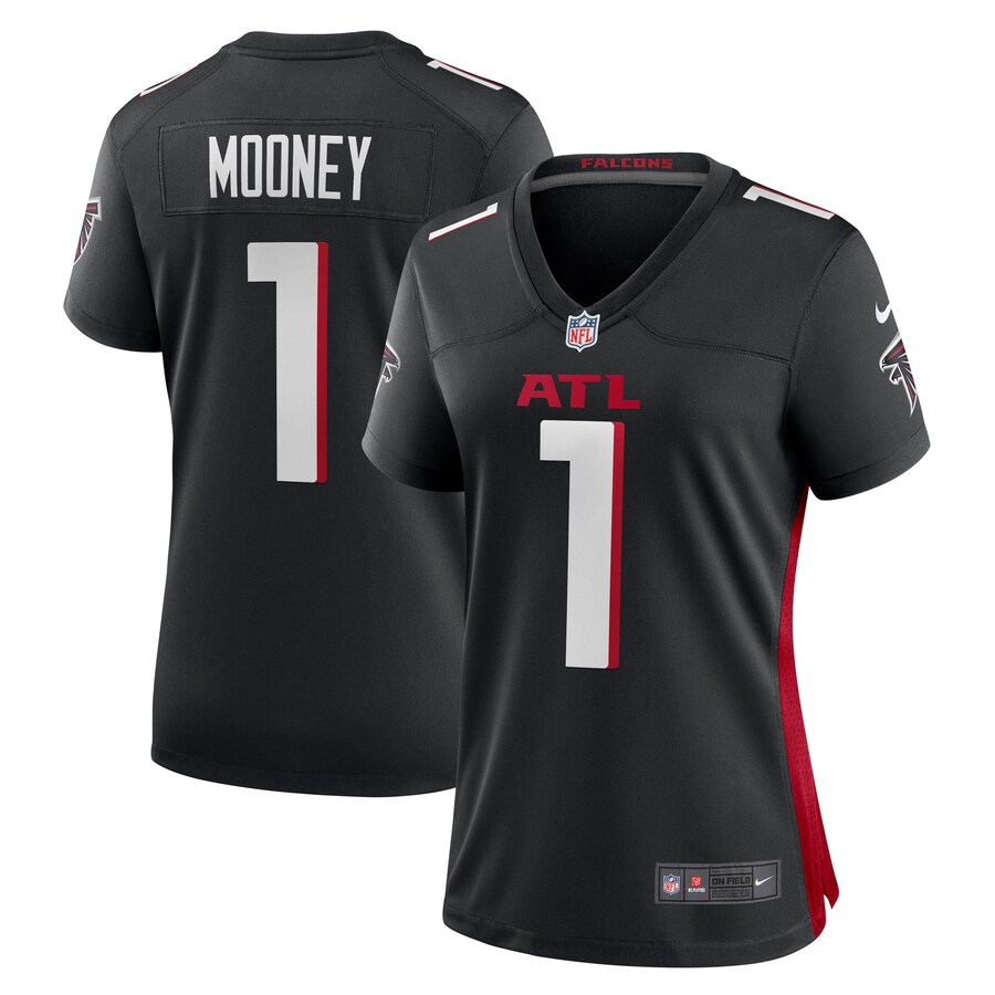 Women's Atlanta Falcons Darnell Mooney Nike Black Game Jersey - ujerseystore