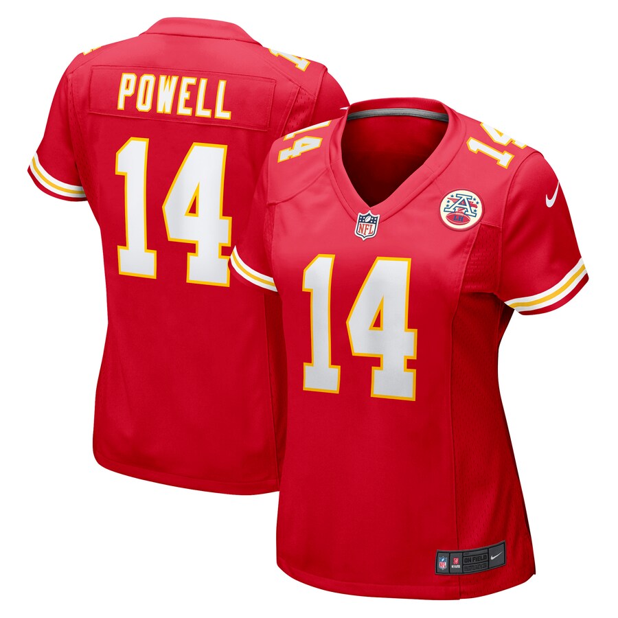 Women's Kansas City Chiefs Cornell Powell Nike Red Game Player Jersey - ujerseystore