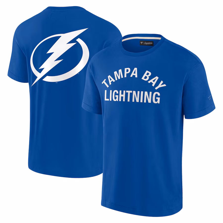 Unisex Tampa Bay Lightning Fanatics Royal Elements Super Soft Short Sleeve T-Shirt - ujerseystore