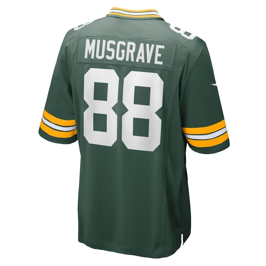 Men's Green Bay Packers Luke Musgrave Nike  Green  Game Jersey - ujerseystore