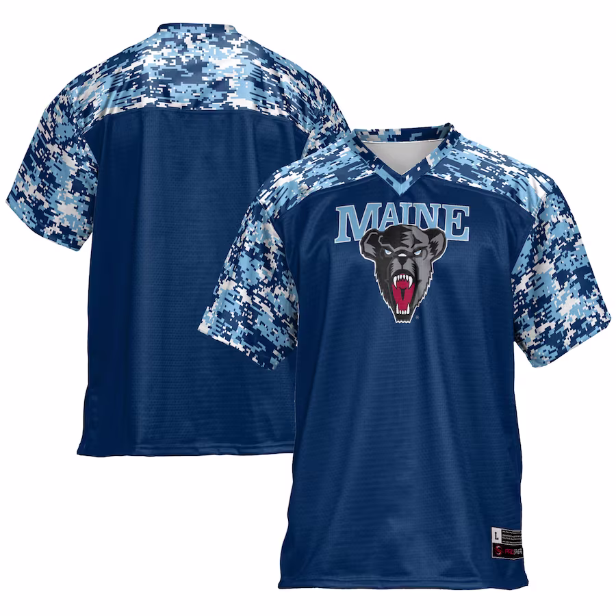 Maine Black Bears GameDay Greats Football Jersey - Blue - ujerseystore