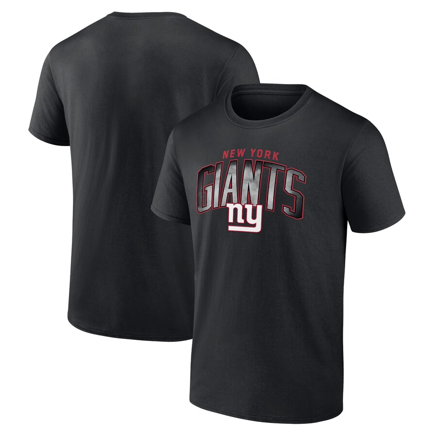 Men's New York Giants Black Smoke Arch T-Shirt - ujerseystore