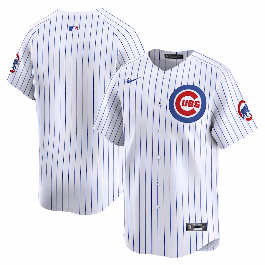 Youth Chicago Cubs Nike White Home Limited Jersey - ujerseystore