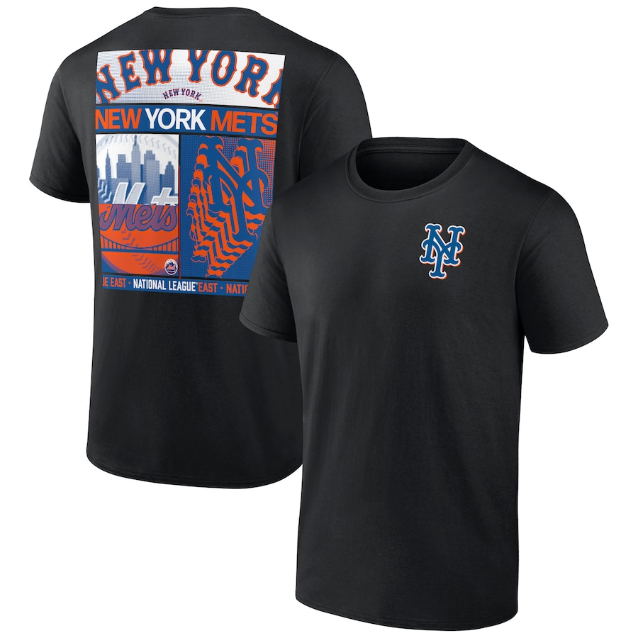 Men's New York Mets Black In Good Graces T-Shirt - ujerseystore