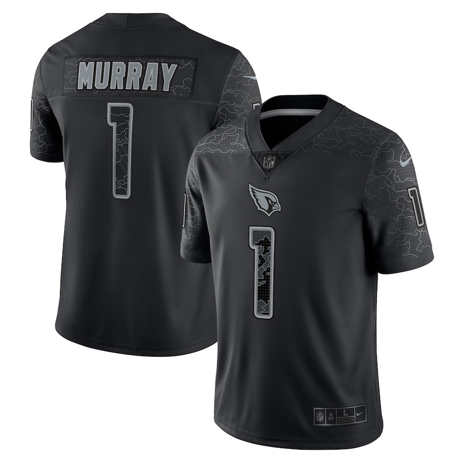 Men's Arizona Cardinals Kyler Murray Nike Black RFLCTV Limited Jersey - ujerseystore